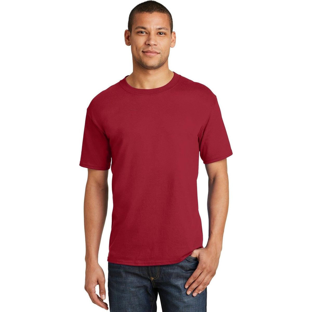 no-logo Hanes Beefy-T 100% Cotton T-Shirt-Polos-Hanes-Thread Logic