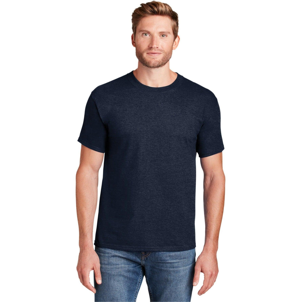 no-logo Hanes Beefy-T 100% Cotton T-Shirt-Polos-Hanes-Thread Logic