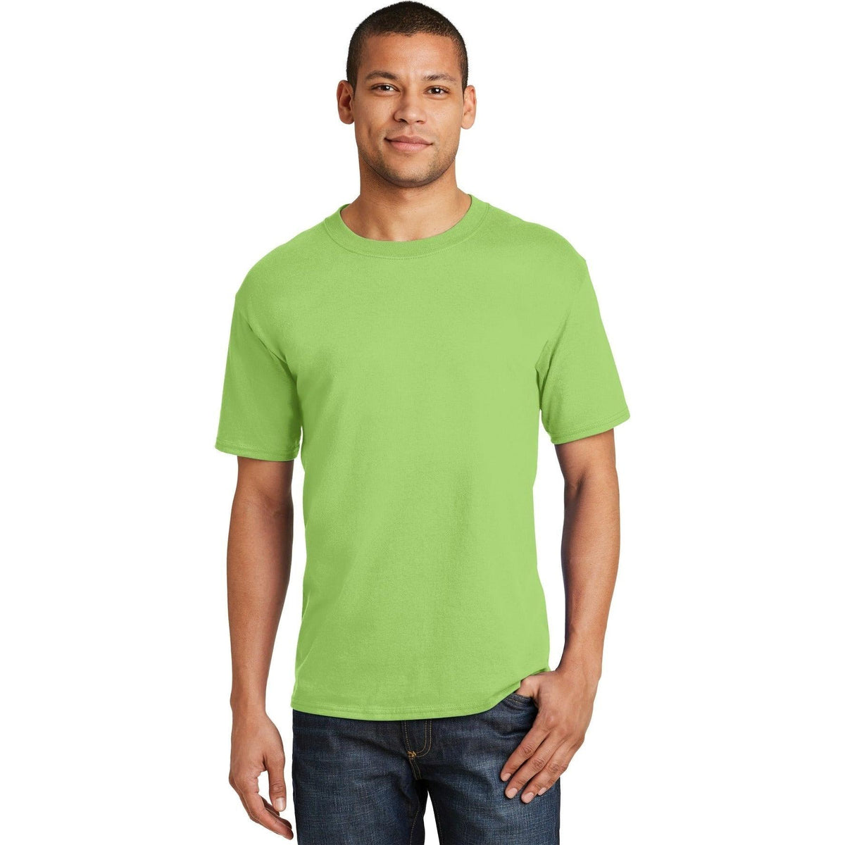 no-logo Hanes Beefy-T 100% Cotton T-Shirt-Polos-Hanes-Thread Logic