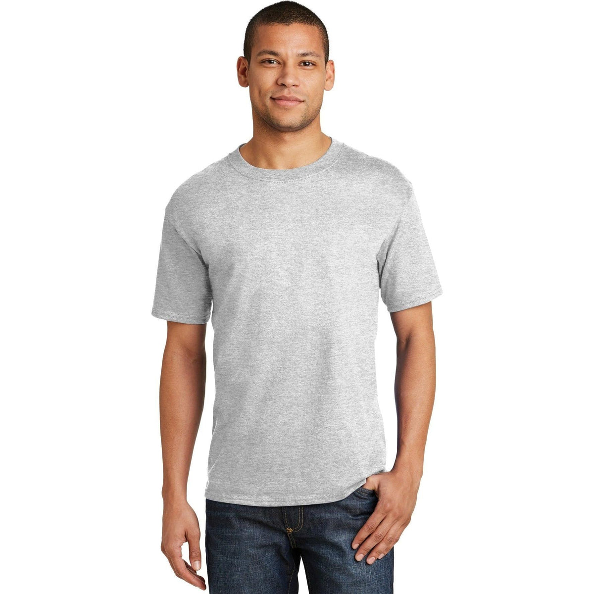 no-logo Hanes Beefy-T 100% Cotton T-Shirt-Polos-Hanes-Thread Logic