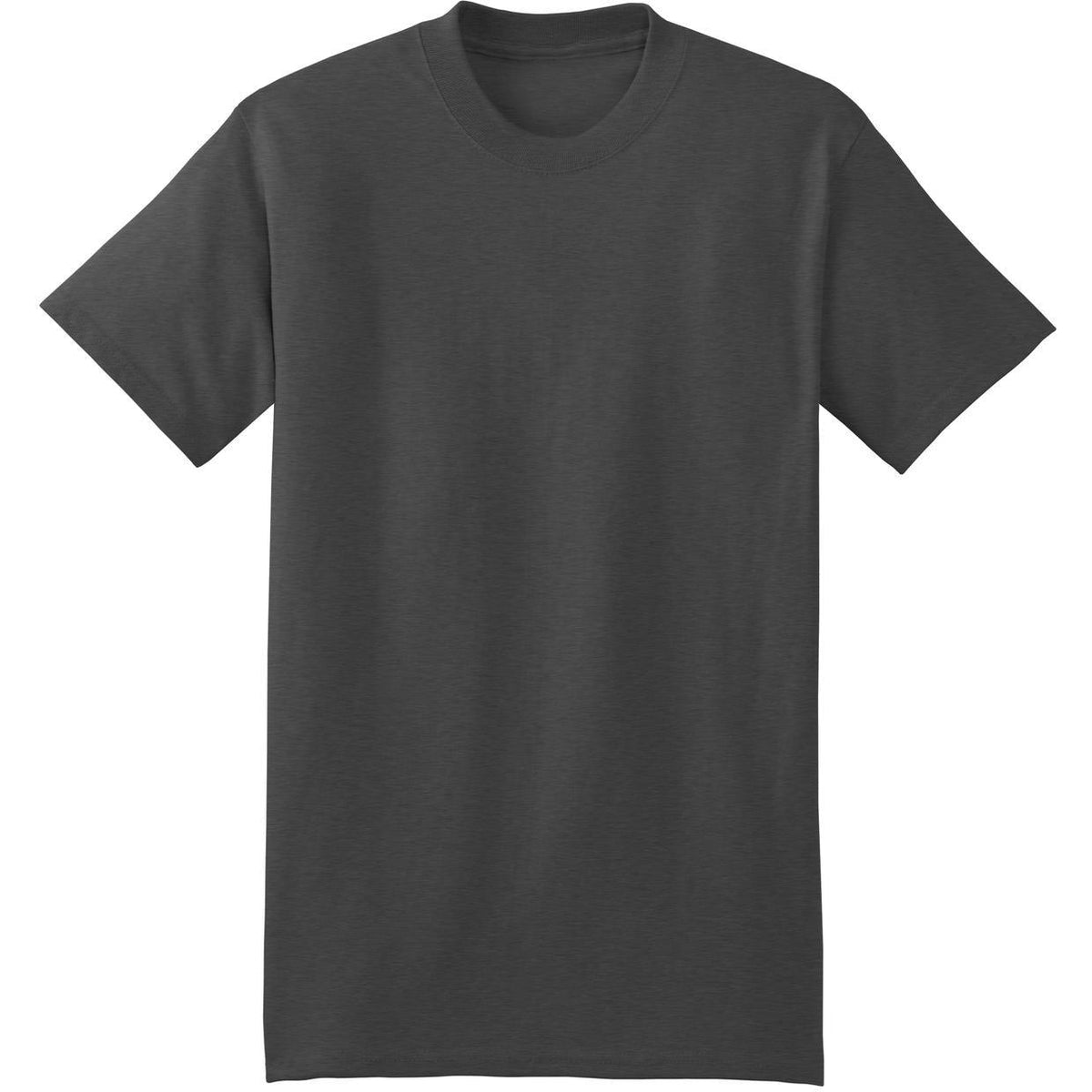 no-logo Hanes Beefy-T 100% Cotton T-Shirt-Polos-Hanes-Charcoal Heather-S-Thread Logic