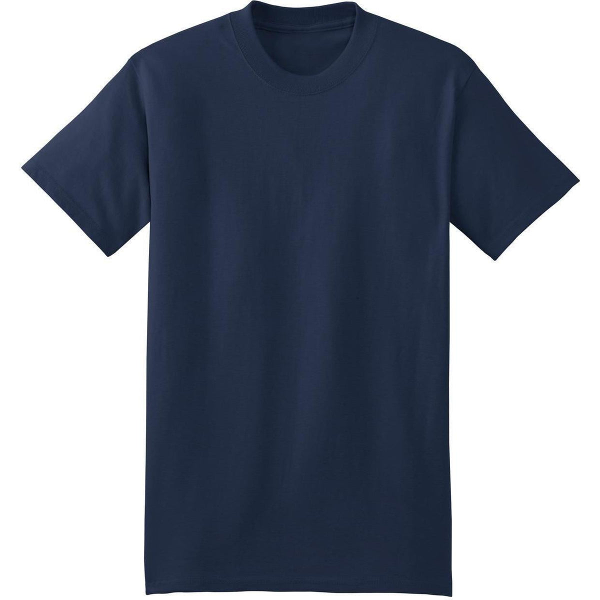 no-logo Hanes Beefy-T 100% Cotton T-Shirt-Polos-Hanes-Navy-S-Thread Logic