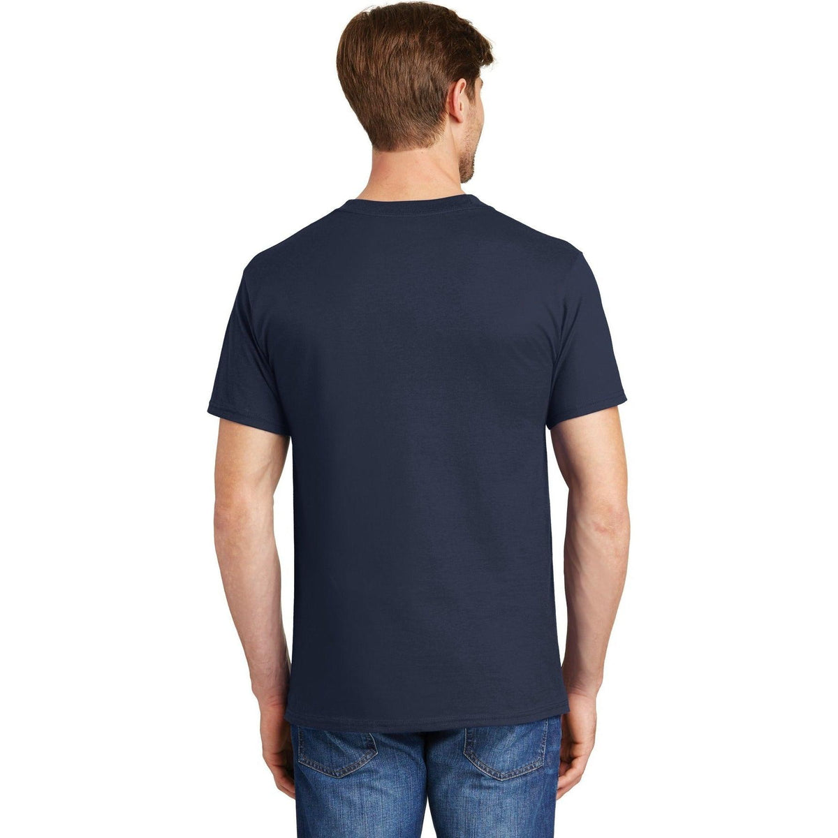 no-logo Hanes Beefy T-Shirt with Pocket-Polos-Hanes-Thread Logic