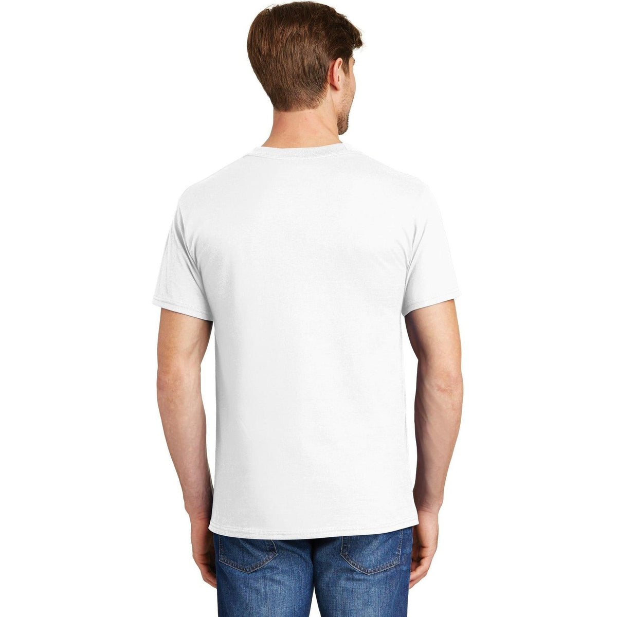 no-logo Hanes Beefy T-Shirt with Pocket-Polos-Hanes-Thread Logic