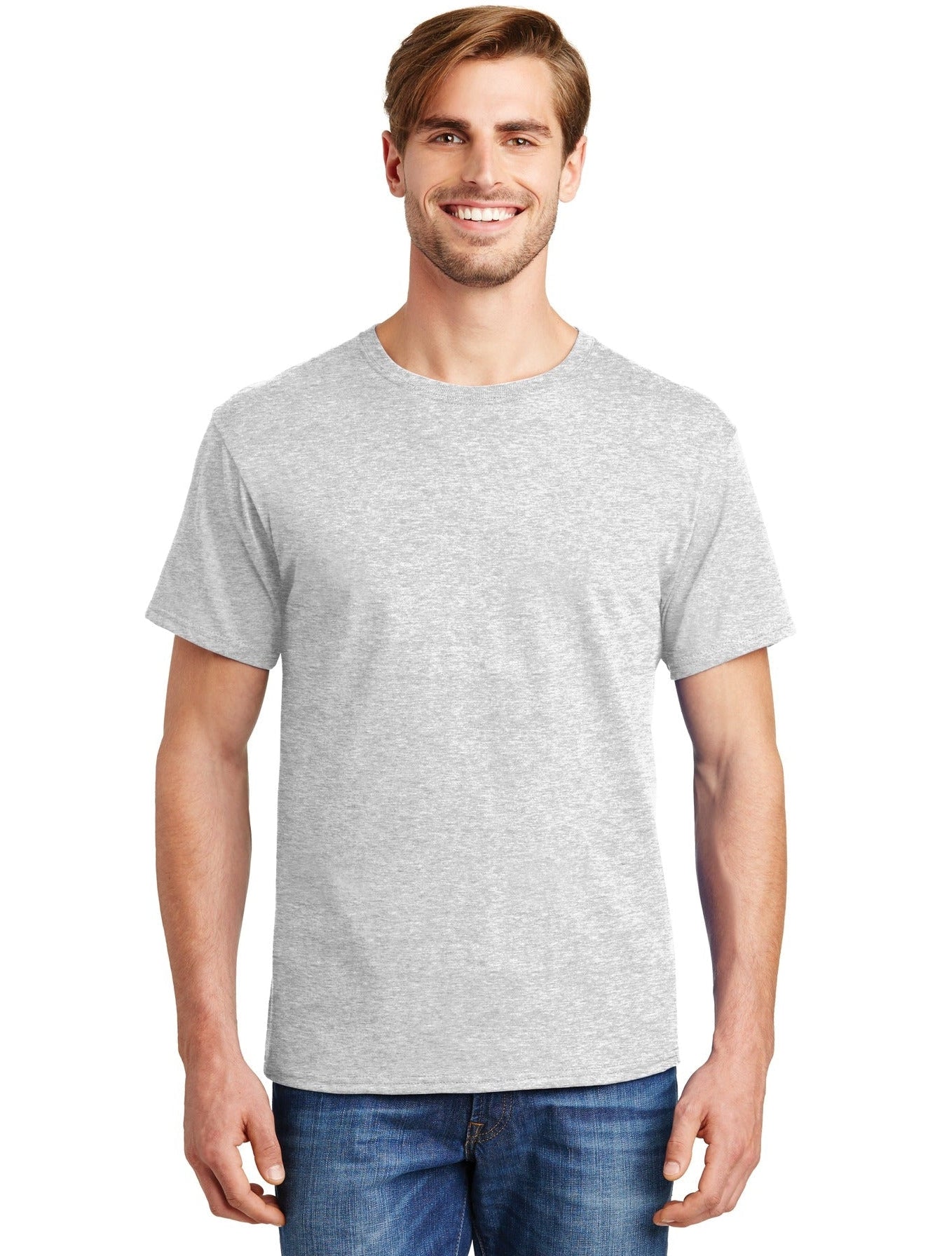 no-logo Hanes ComfortSoft 100% Cotton T-Shirt-Regular-Hanes-Thread Logic