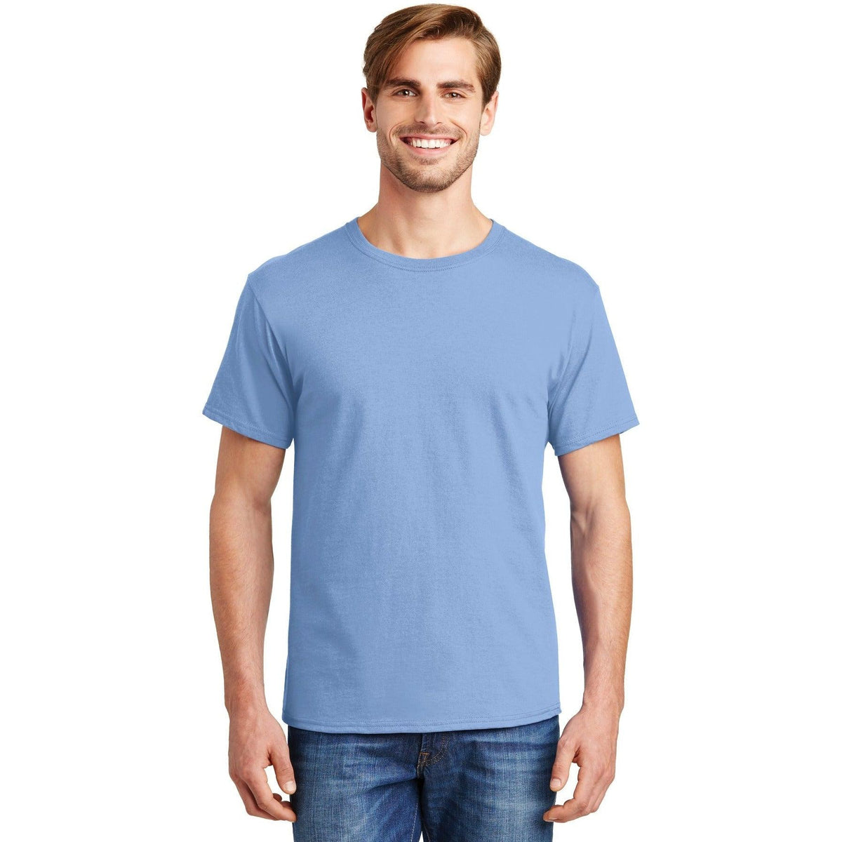 no-logo Hanes ComfortSoft 100% Cotton T-Shirt-Regular-Hanes-Thread Logic