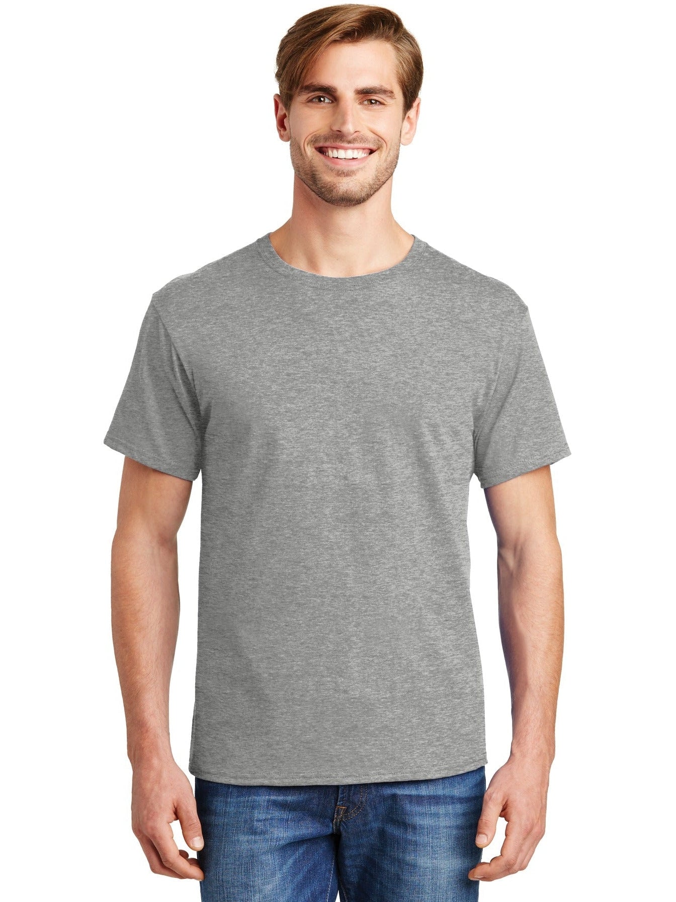 no-logo Hanes ComfortSoft 100% Cotton T-Shirt-Regular-Hanes-Thread Logic