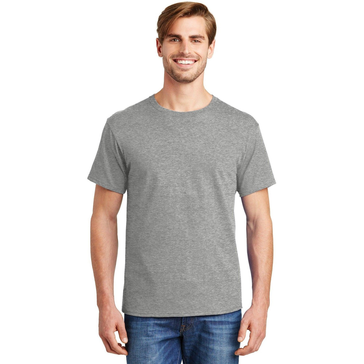 no-logo Hanes ComfortSoft 100% Cotton T-Shirt-Regular-Hanes-Thread Logic
