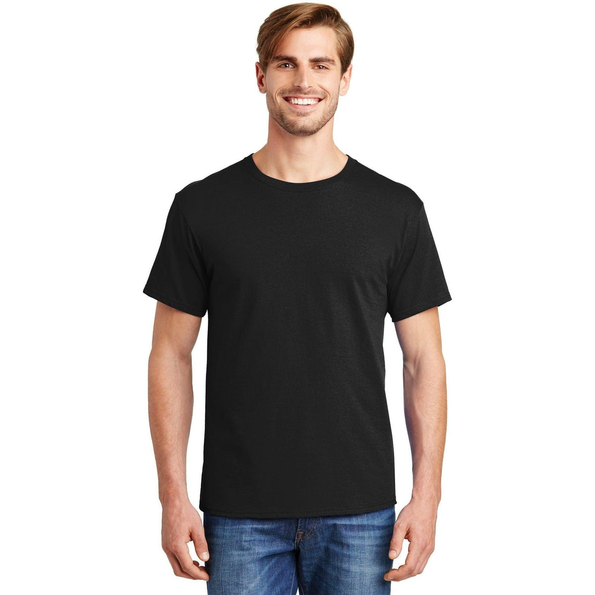no-logo Hanes ComfortSoft 100% Cotton T-Shirt-Regular-Hanes-Thread Logic
