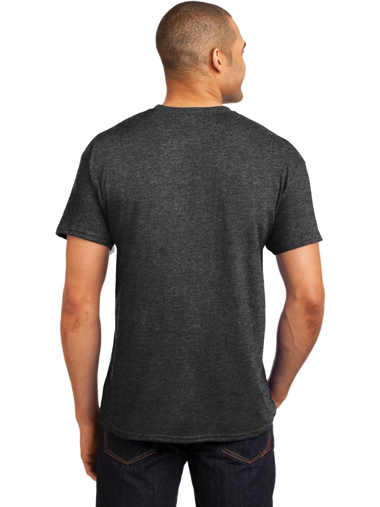 no-logo Hanes EcoSmart 50/50 Cotton/Poly T-Shirt-Regular-Hanes-Thread Logic