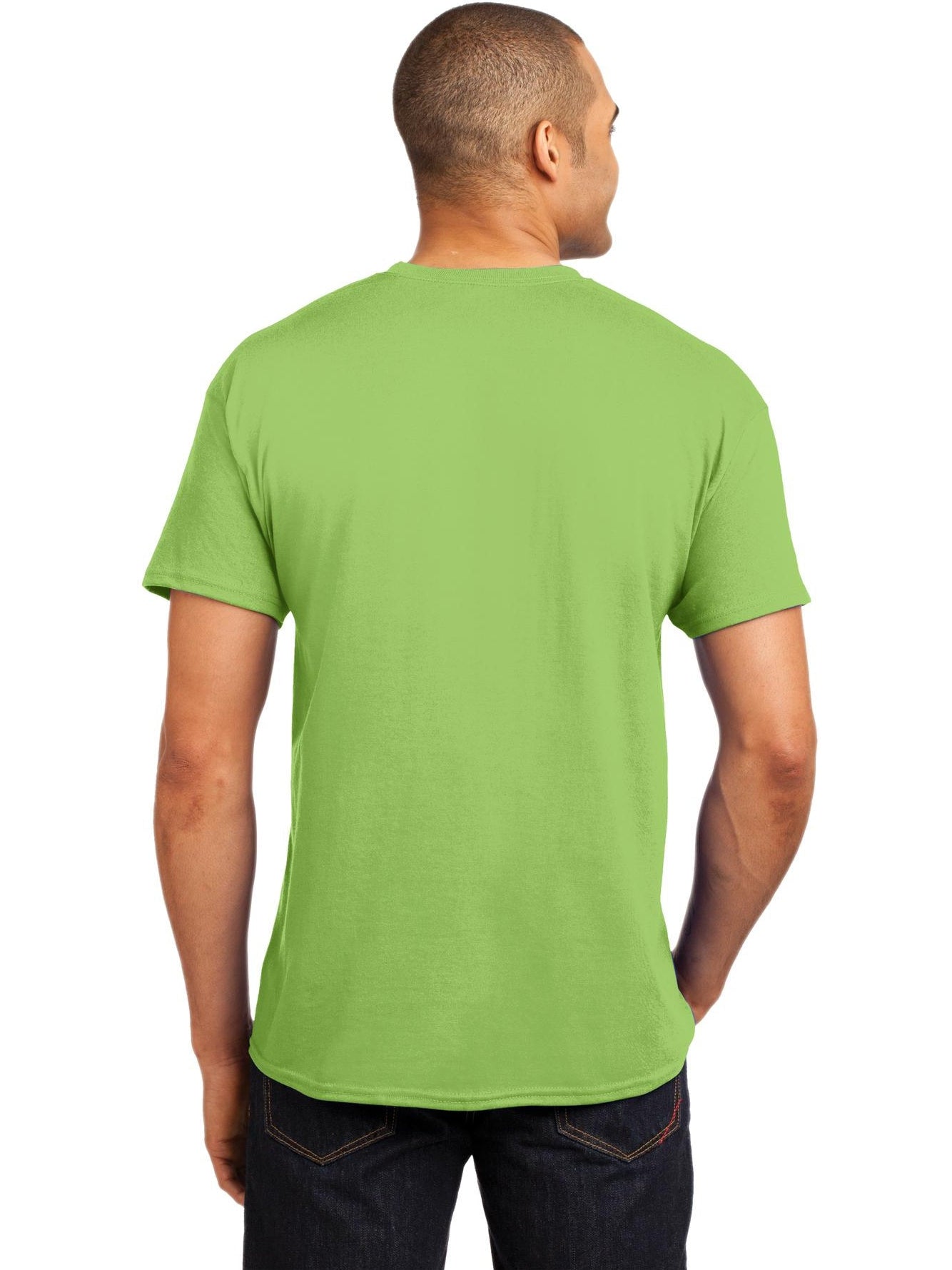 no-logo Hanes EcoSmart 50/50 Cotton/Poly T-Shirt-Regular-Hanes-Thread Logic