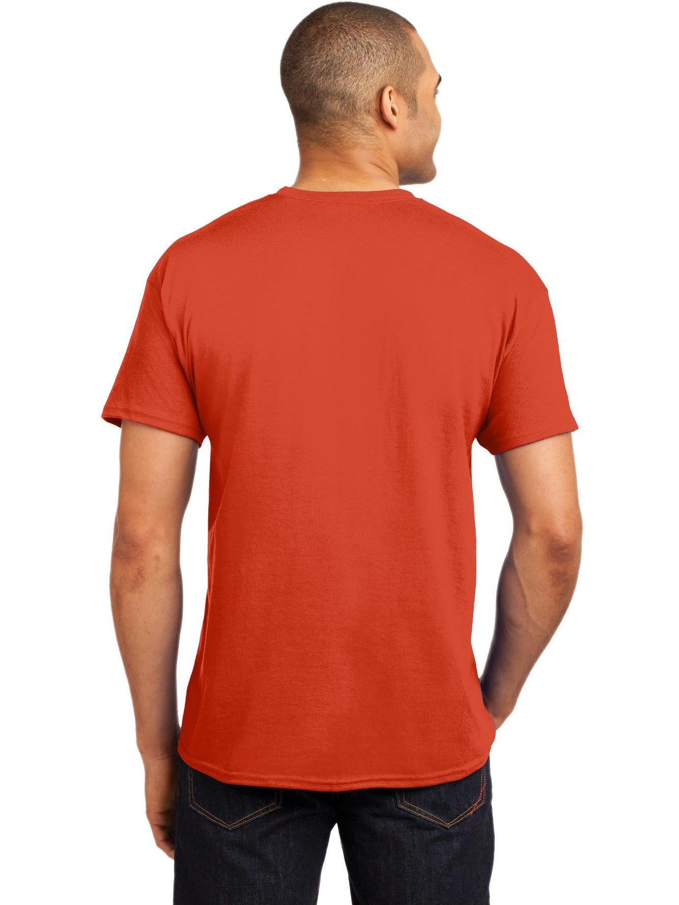no-logo Hanes EcoSmart 50/50 Cotton/Poly T-Shirt-Regular-Hanes-Thread Logic