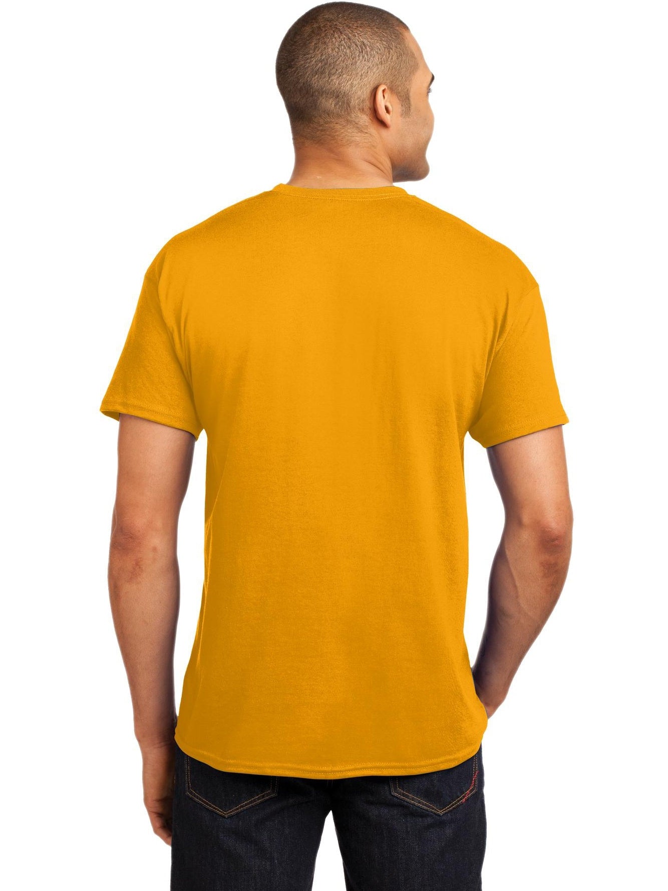 no-logo Hanes EcoSmart 50/50 Cotton/Poly T-Shirt-Regular-Hanes-Thread Logic