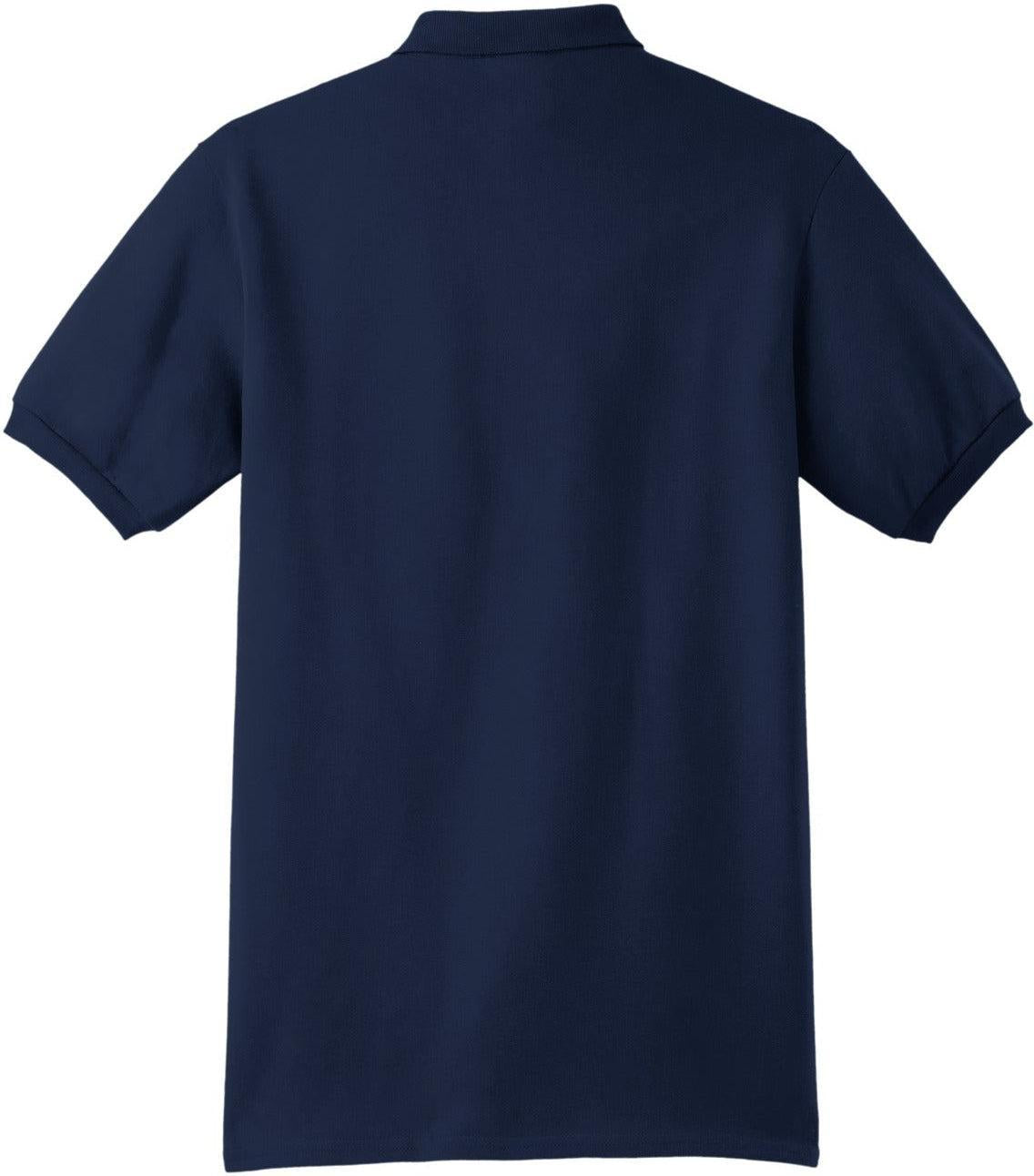Hanes 054X Polo Shirt With Custom Embroidery