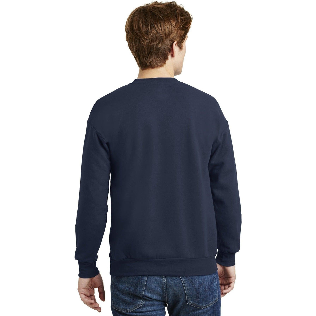 no-logo Hanes EcoSmart Crewneck Sweatshirt-Crewnecks-Hanes-Thread Logic