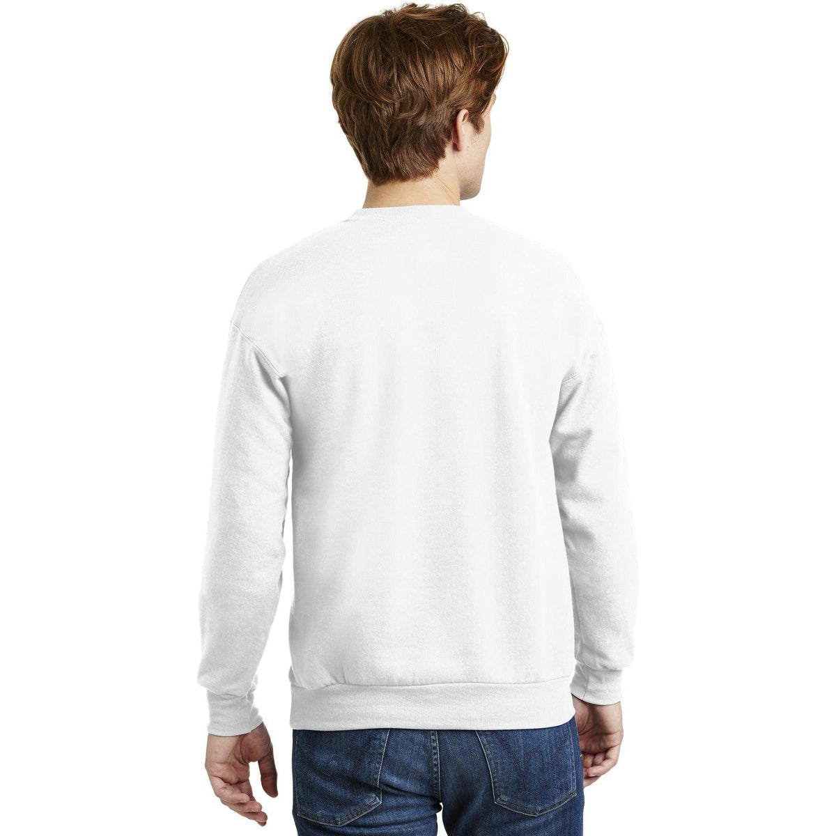 no-logo Hanes EcoSmart Crewneck Sweatshirt-Crewnecks-Hanes-Thread Logic