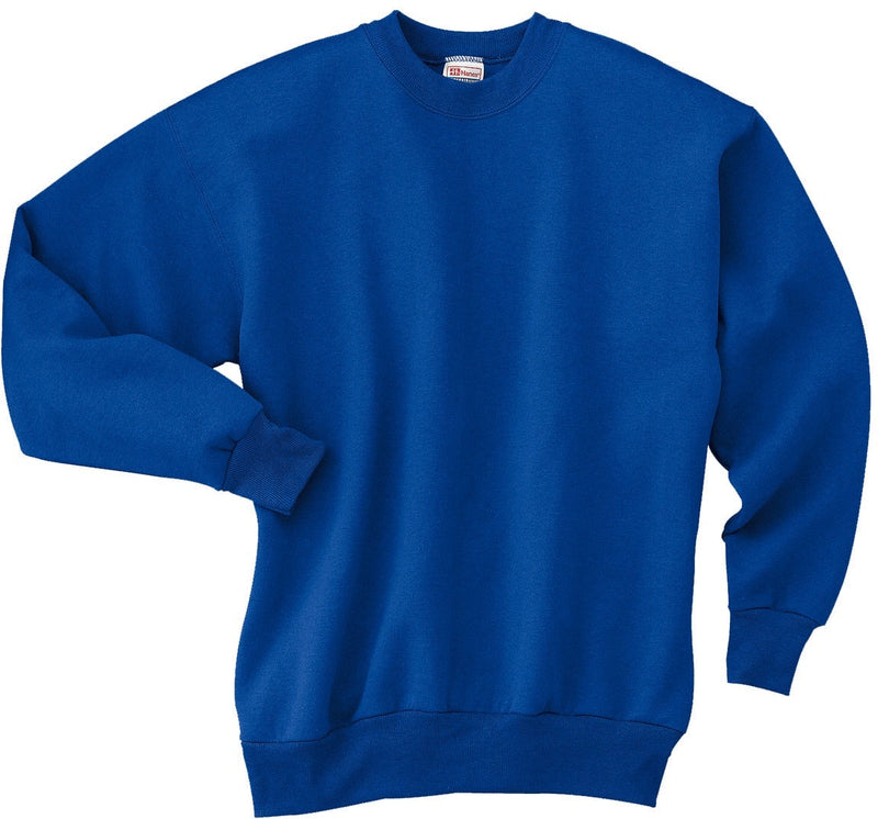 Hanes P160 Crewneck Sweater with Custom Embroidery
