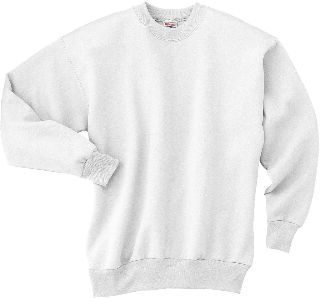 Hanes P160 Crewneck Sweater with Custom Embroidery