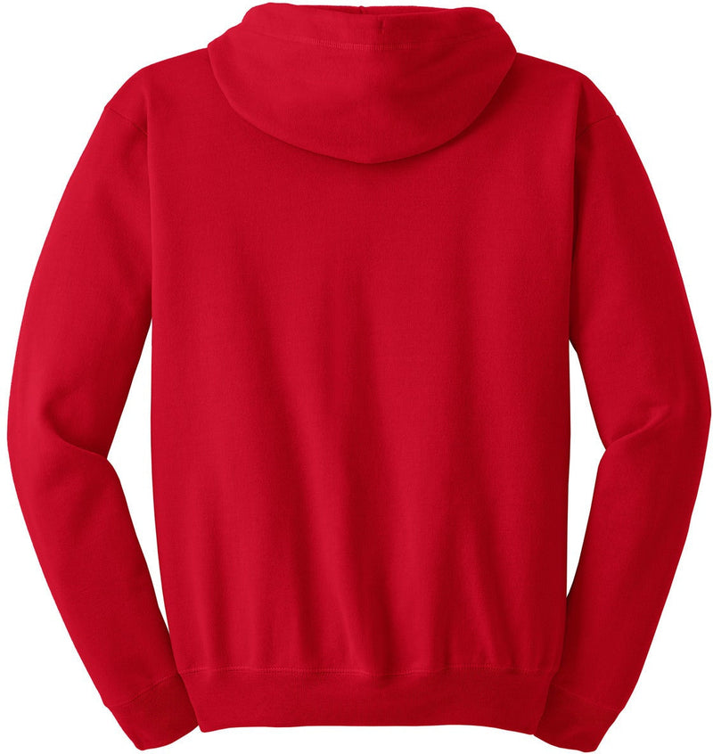 no-logo Hanes EcoSmart Full-Zip Hooded Sweatshirt-Regular-Hanes-Thread Logic