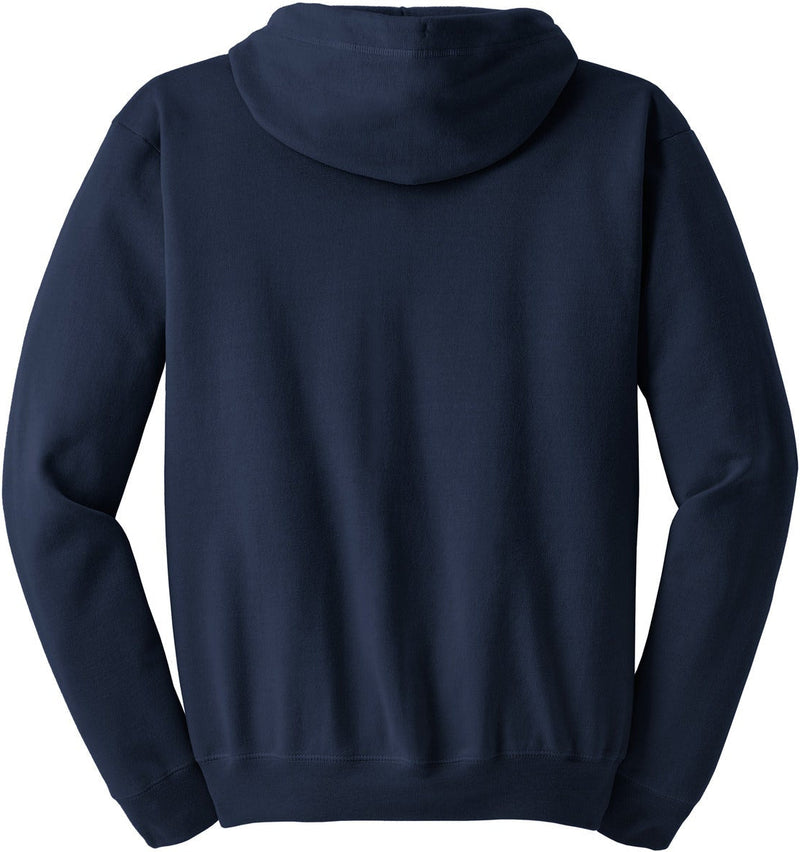 no-logo Hanes EcoSmart Full-Zip Hooded Sweatshirt-Regular-Hanes-Thread Logic