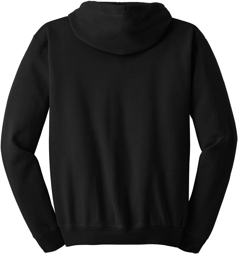 no-logo Hanes EcoSmart Full-Zip Hooded Sweatshirt-Regular-Hanes-Thread Logic