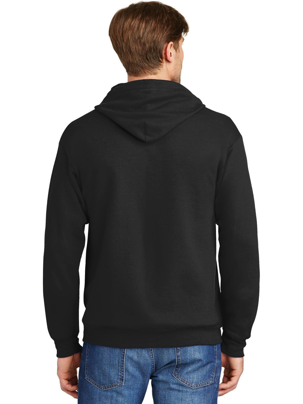 Hanes P180 Full-Zip Sweatshirt with Custom Embroidery