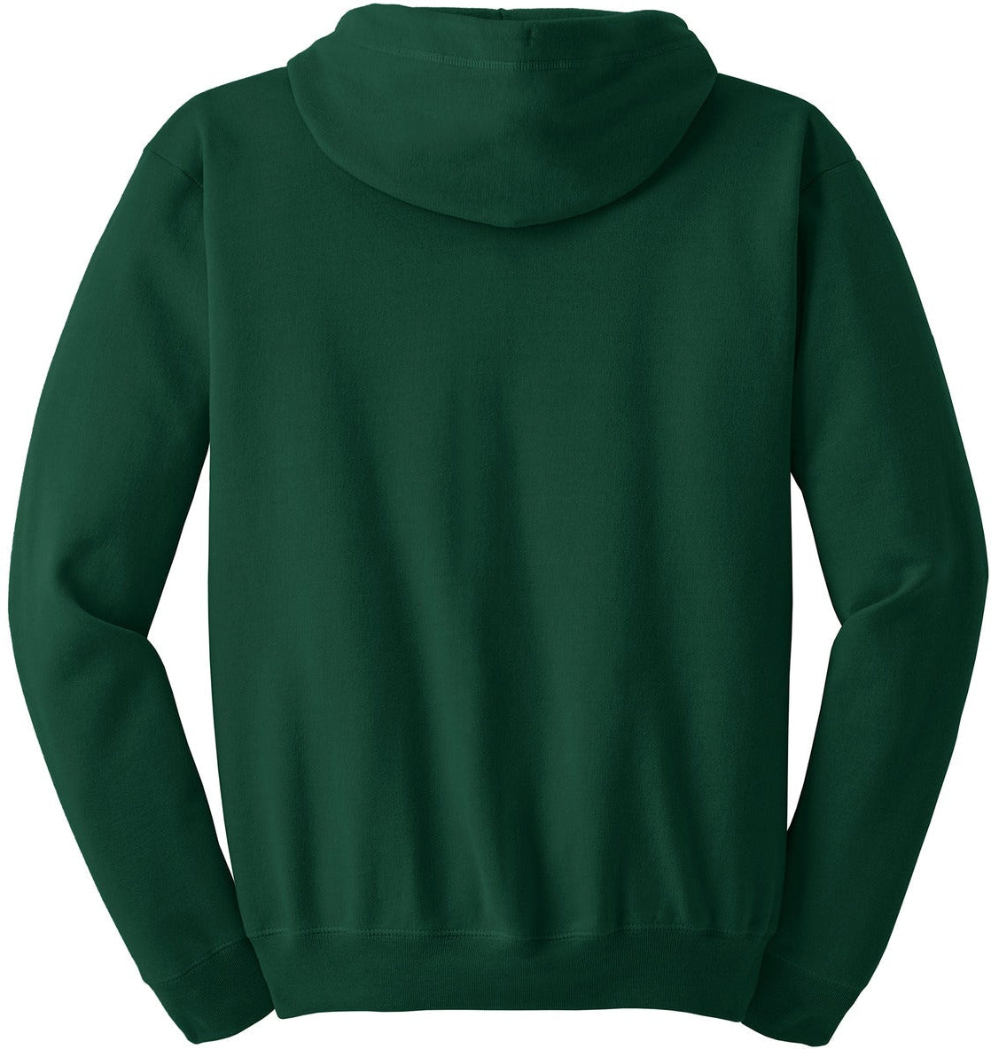 no-logo Hanes EcoSmart Full-Zip Hooded Sweatshirt-Regular-Hanes-Thread Logic
