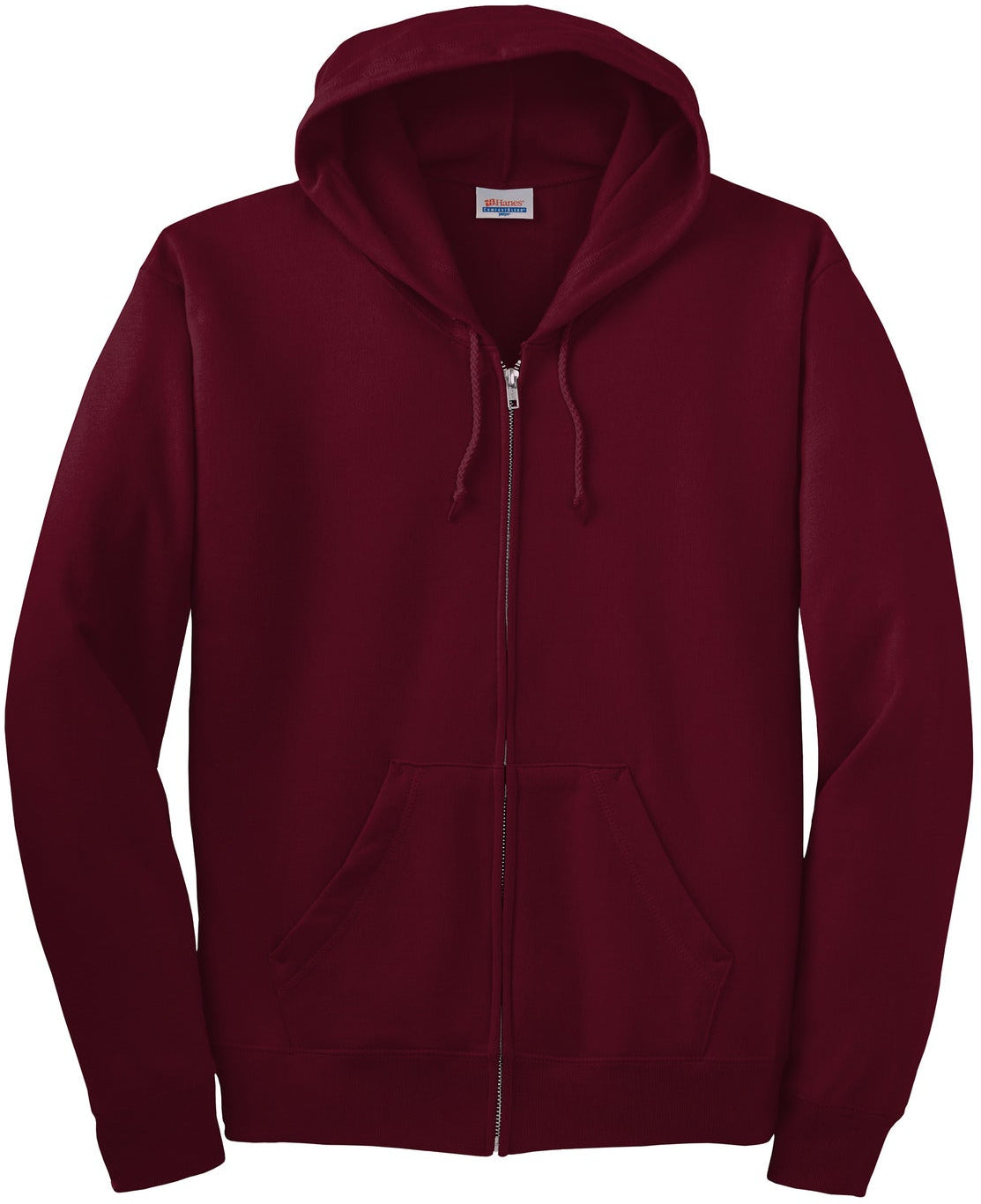Hanes EcoSmart Full-Zip Hooded Sweatshirt