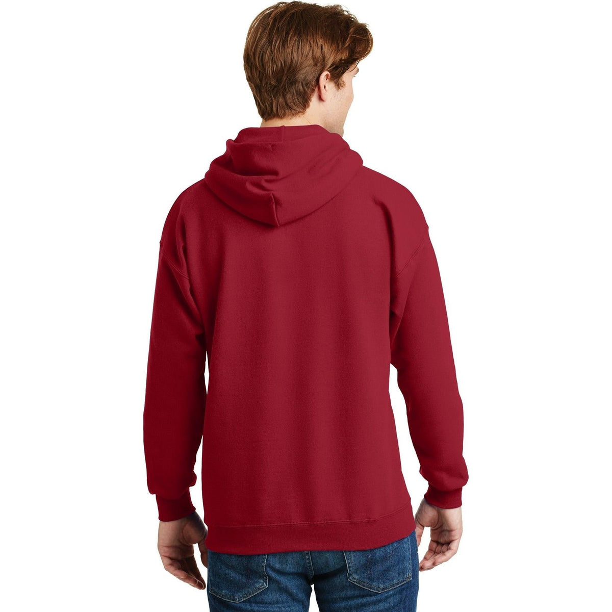 no-logo Hanes EcoSmart Pullover Hooded Sweatshirt-Hoodies-Hanes-Thread Logic