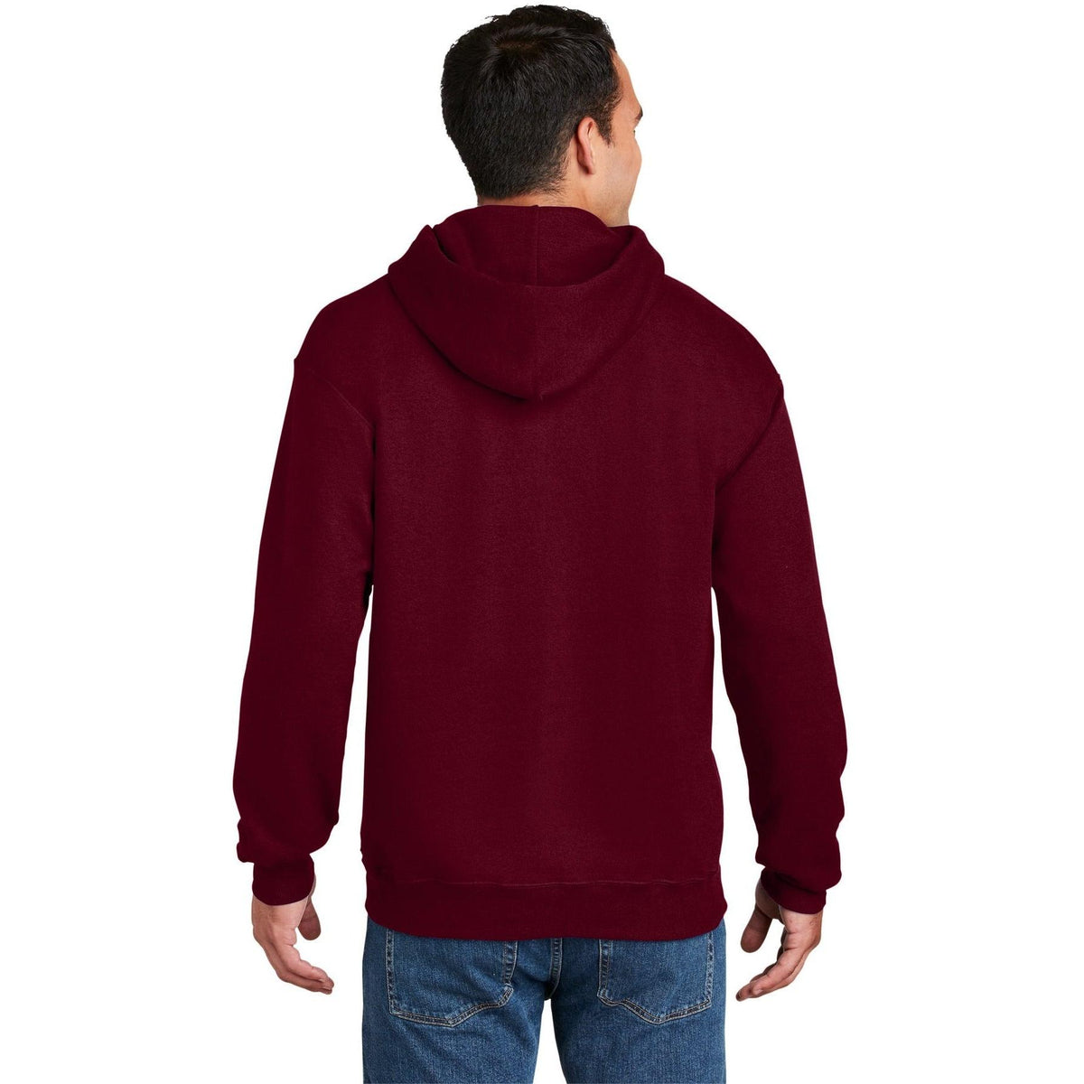 no-logo Hanes EcoSmart Pullover Hooded Sweatshirt-Hoodies-Hanes-Thread Logic