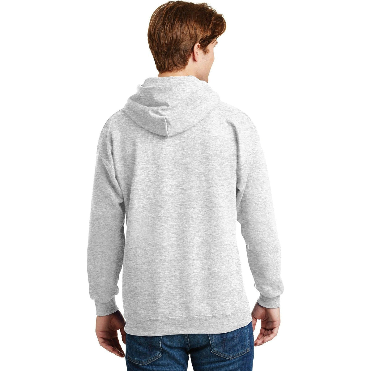 no-logo Hanes EcoSmart Pullover Hooded Sweatshirt-Hoodies-Hanes-Thread Logic