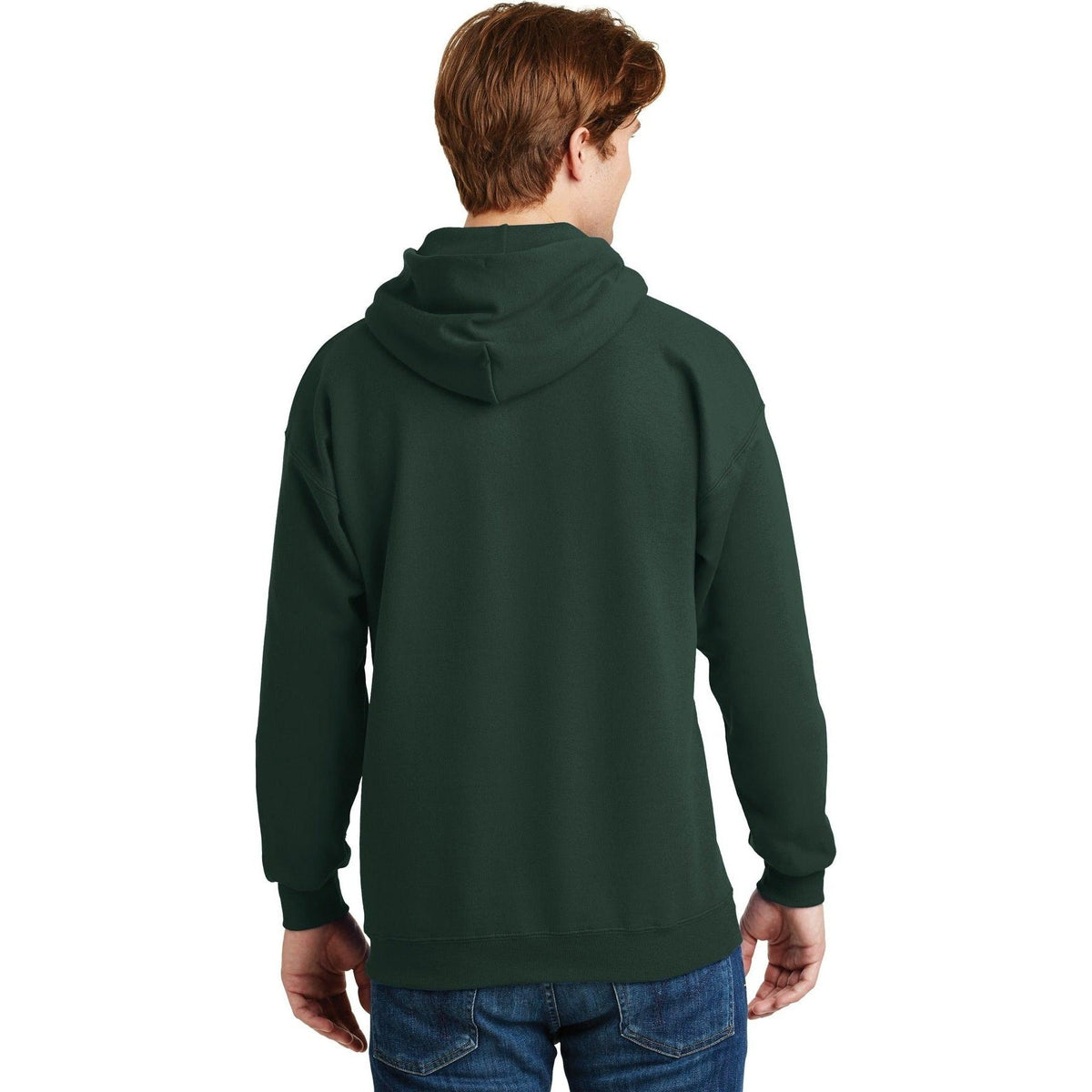 no-logo Hanes EcoSmart Pullover Hooded Sweatshirt-Hoodies-Hanes-Thread Logic