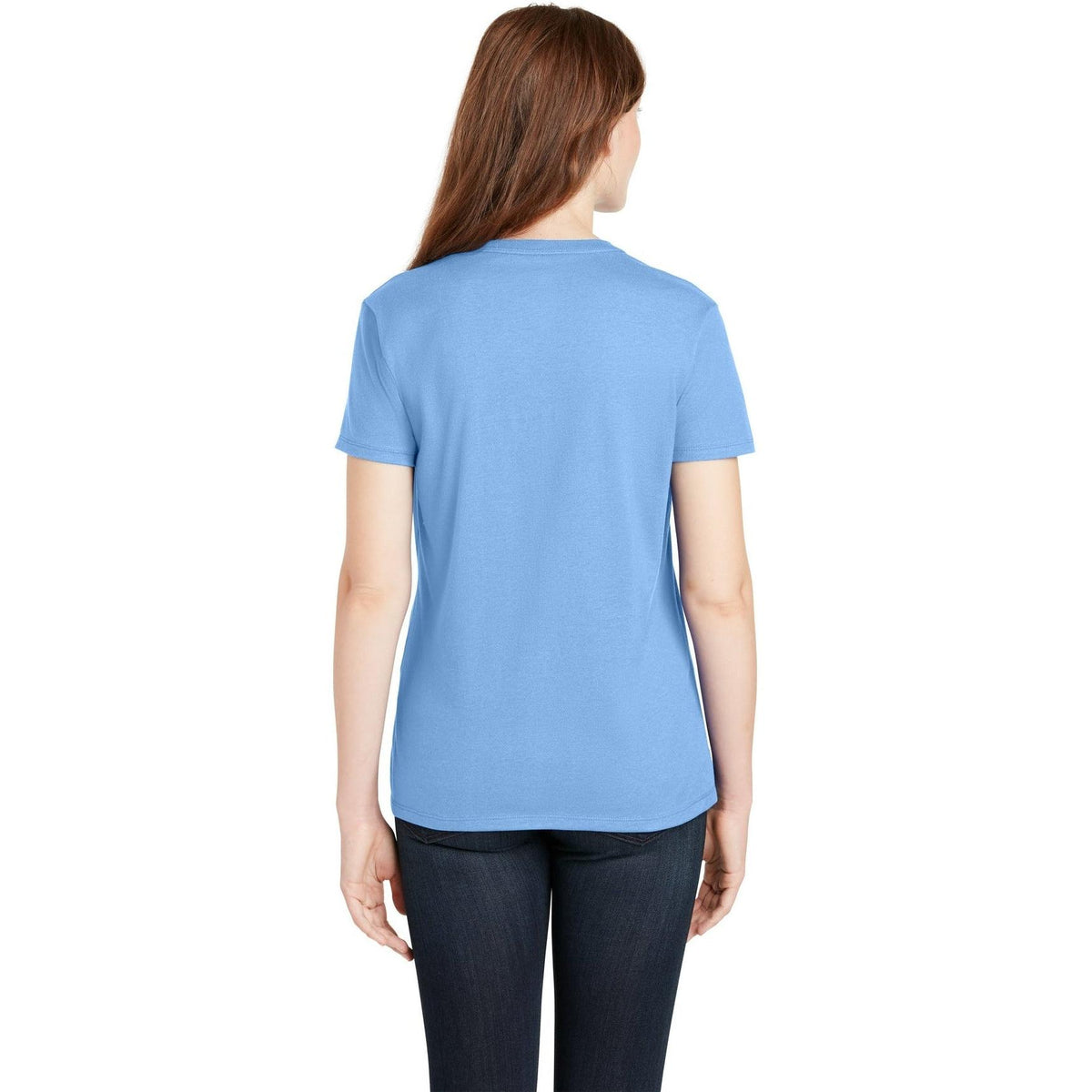 no-logo Hanes Ladies Nano-T Cotton T-Shirt-Regular-Hanes-Thread Logic