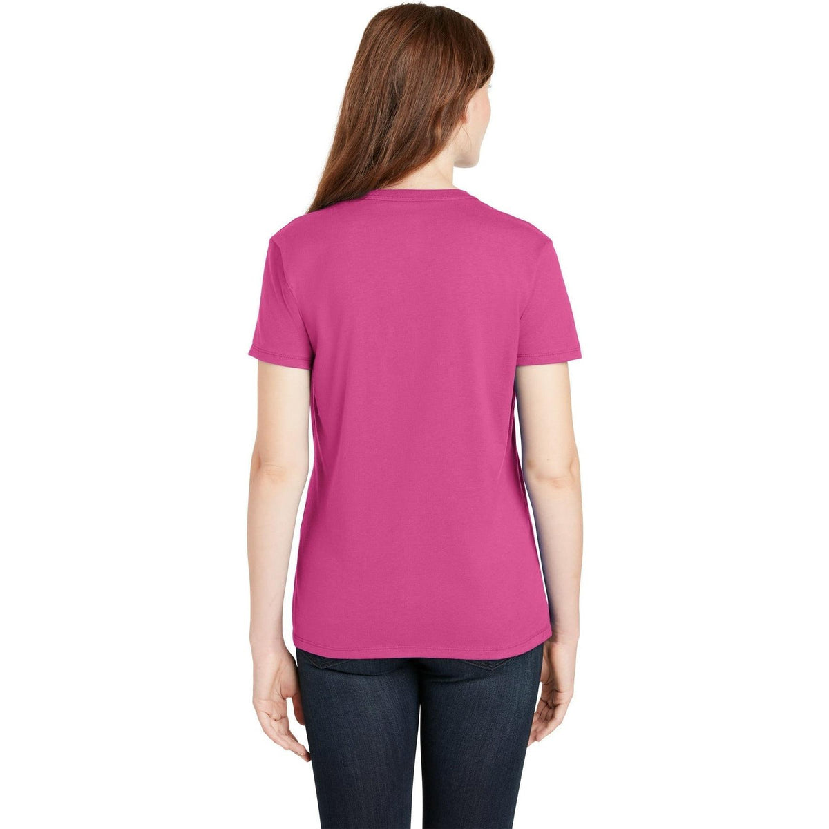 no-logo Hanes Ladies Nano-T Cotton T-Shirt-Regular-Hanes-Thread Logic