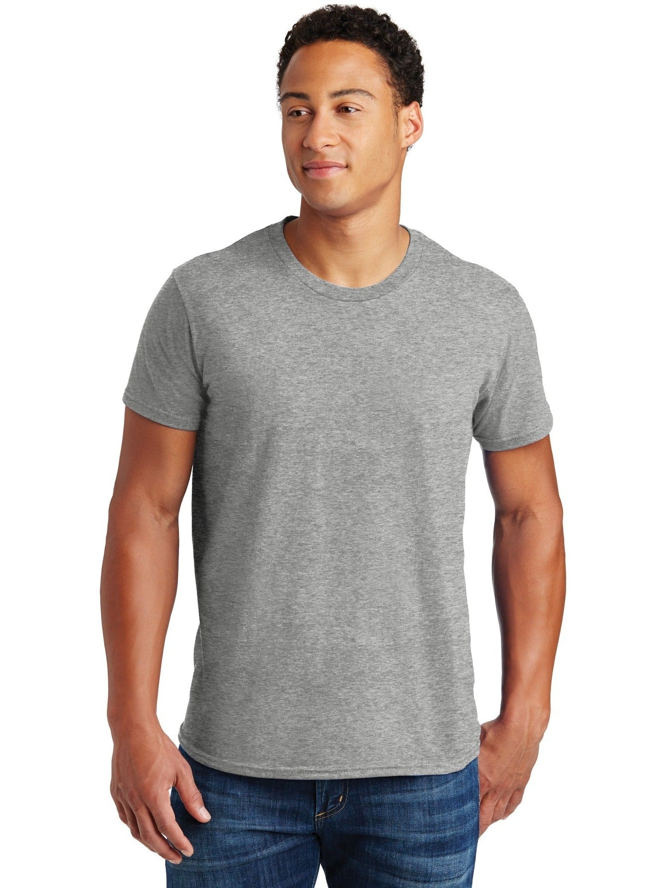 no-logo Hanes Nano-T Cotton T-Shirt-Regular-Hanes-Thread Logic