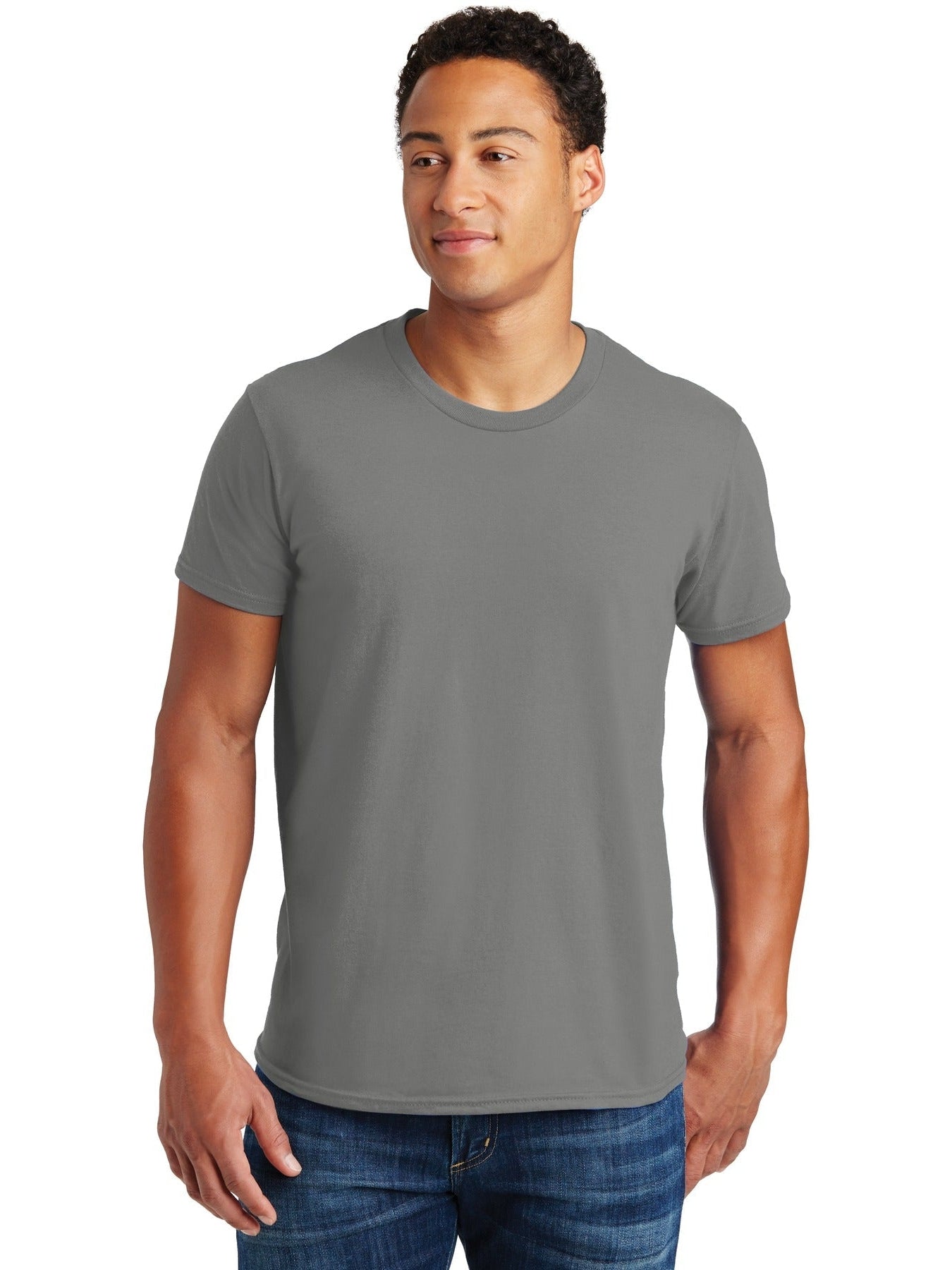 no-logo Hanes Nano-T Cotton T-Shirt-Regular-Hanes-Thread Logic