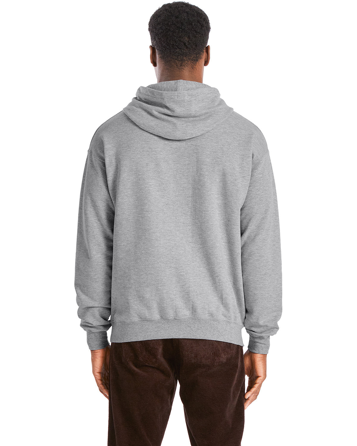 no-logo Hanes Perfect Sweats Pullover Hooded Sweatshirt-Men's Layering-Hanes-Thread Logic