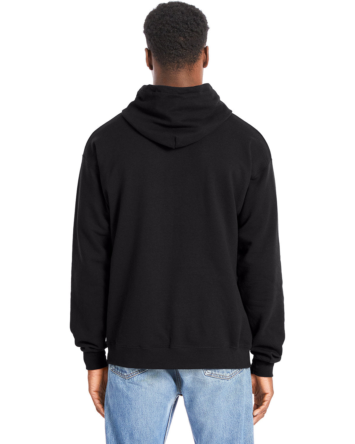 no-logo Hanes Perfect Sweats Pullover Hooded Sweatshirt-Men's Layering-Hanes-Thread Logic