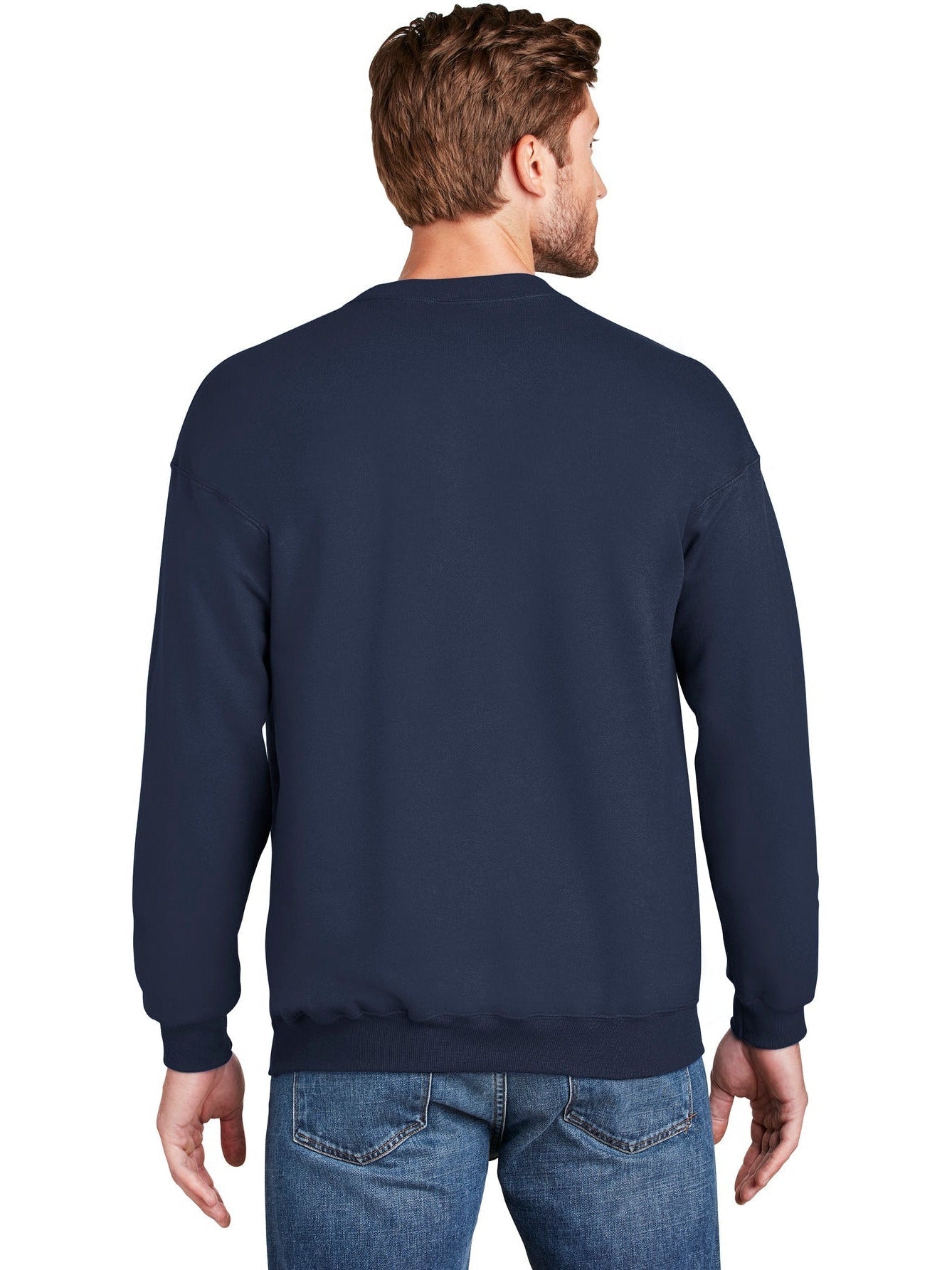 Hanes F260 Crewneck Sweater with Custom Embroidery