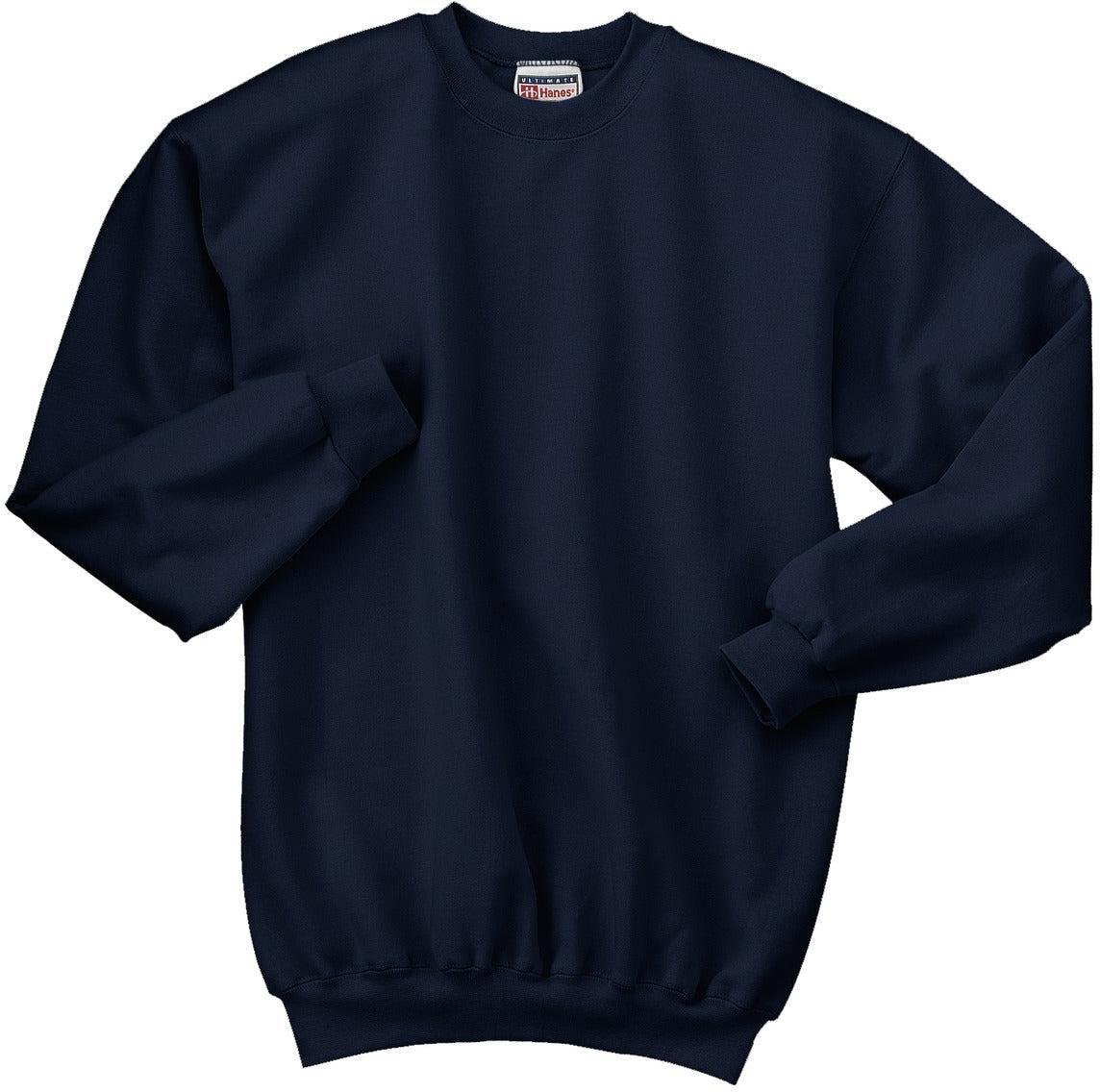 Hanes F260 Crewneck Sweater with Custom Embroidery