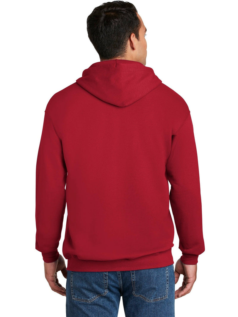 Hanes F283 Full-Zip Sweatshirt with Custom Embroidery