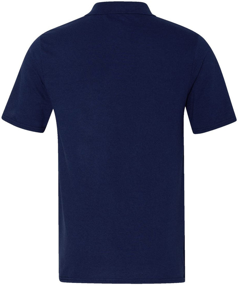 no-logo Hanes X-Temp Piqué Sport Shirt with Fresh IQ-Men's Polos-Hanes-Thread Logic