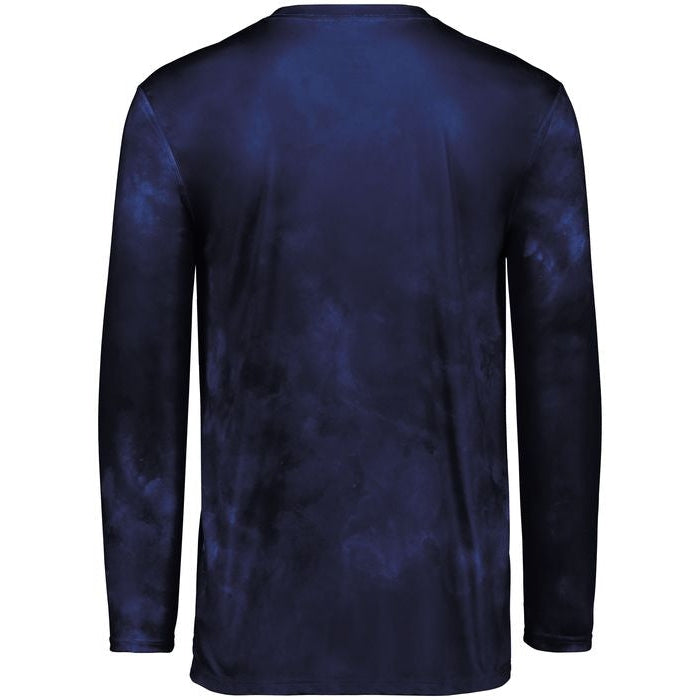 no-logo Holloway Cotton-Touch Poly Cloud Long Sleeve Tee-Men's T-Shirts-Holloway-Thread Logic