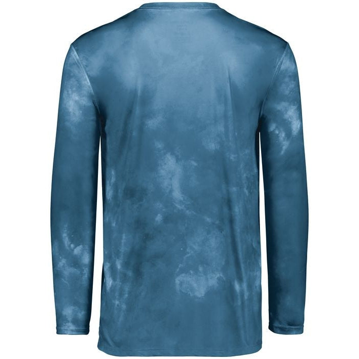 no-logo Holloway Cotton-Touch Poly Cloud Long Sleeve Tee-Men's T-Shirts-Holloway-Thread Logic
