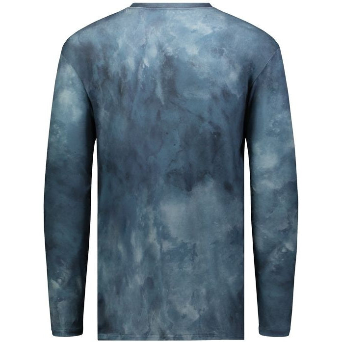 no-logo Holloway Cotton-Touch Poly Cloud Long Sleeve Tee-Men's T-Shirts-Holloway-Thread Logic