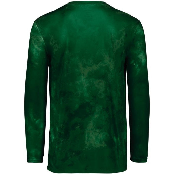no-logo Holloway Cotton-Touch Poly Cloud Long Sleeve Tee-Men's T-Shirts-Holloway-Thread Logic