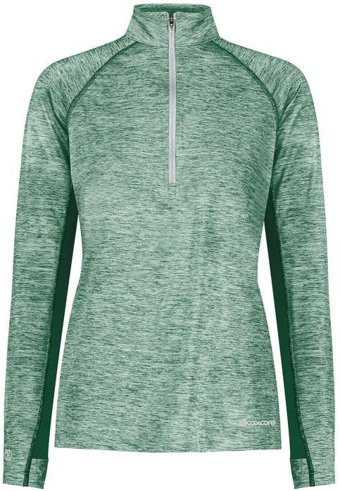 Holloway Ladies Electrify Coolcore 1/2 Zip Pullover