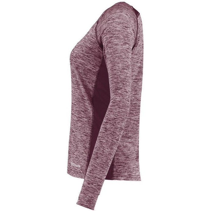 no-logo Holloway Ladies Electrify Coolcore Long Sleeve Tee-Ladies T-Shirts-Holloway-Thread Logic