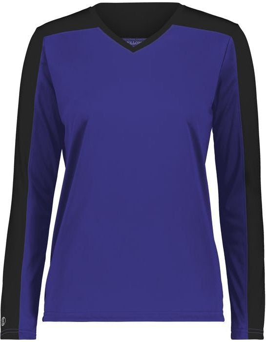 OUTLET-Holloway Ladies Momentum Team Long Sleeve Tee