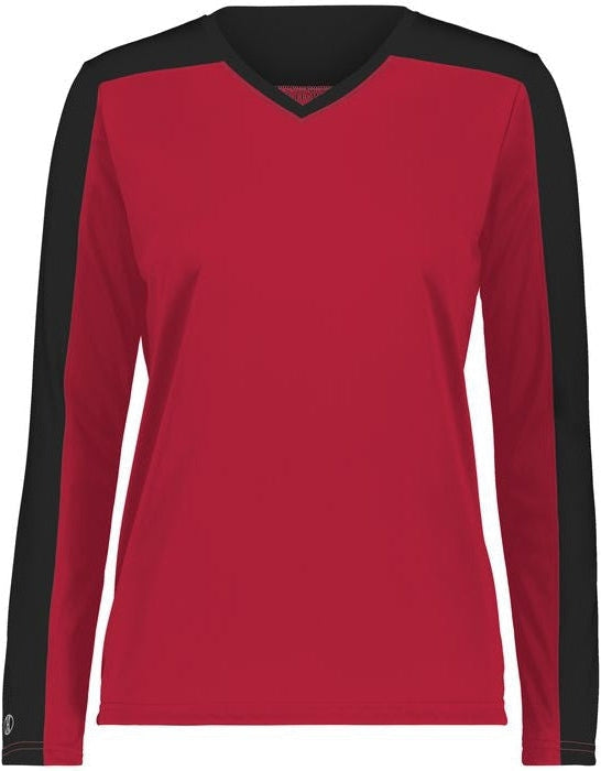 OUTLET-Holloway Ladies Momentum Team Long Sleeve Tee